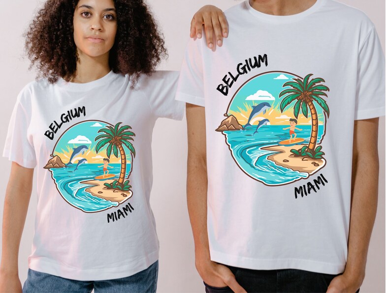 camiseta bélgica miami, camisa de verano, camisa de vacaciones de verano, camisa vibrante de verano bélgica, camisa de vacaciones, camiseta de vacaciones, camiseta de vacaciones imagen 5