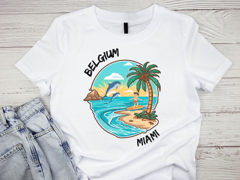 camiseta bélgica miami, camisa de verano, camisa de vacaciones de verano, camisa vibrante de verano bélgica, camisa de vacaciones, camiseta de vacaciones, camiseta de vacaciones imagen 6