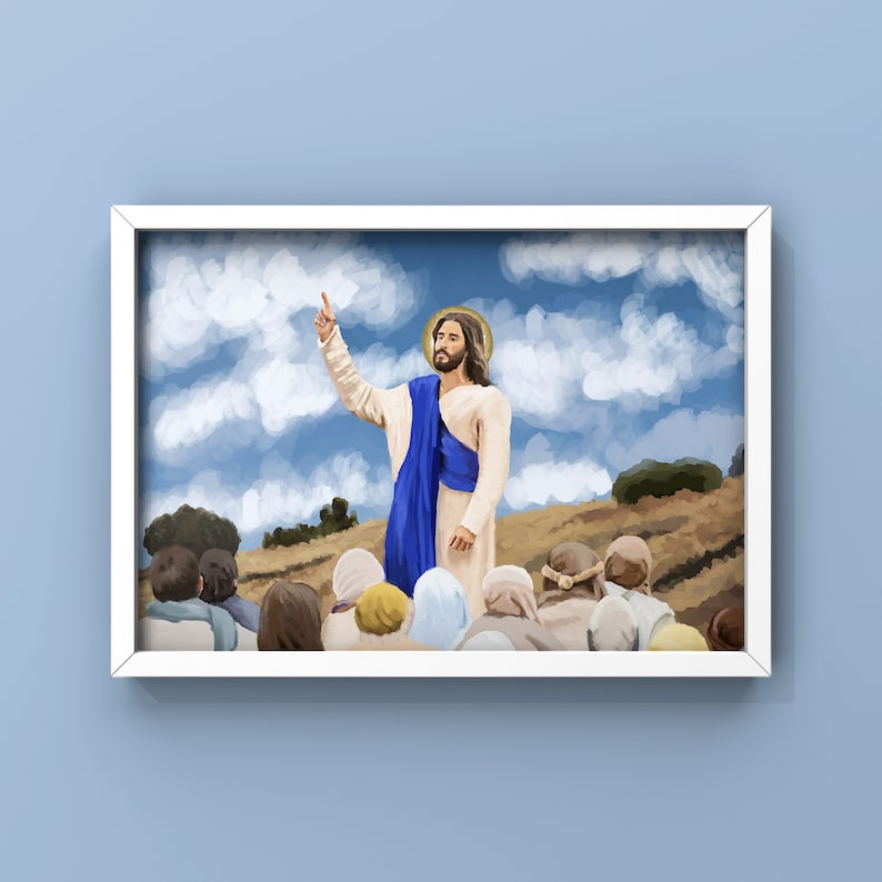 Sermon on the Mount, Jesus Christ, the Chosen, Catholic, Christian ...