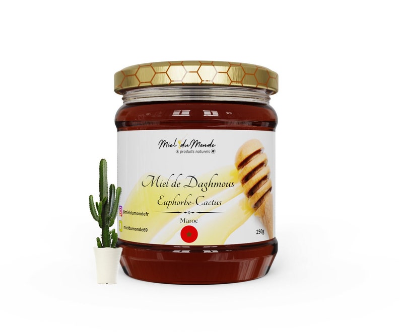 Daghmous cactus honey from Morocco image 1