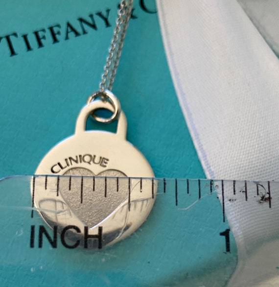 Tiffany & Co, Clinique, Heart Tag Charm, Necklace… - image 7