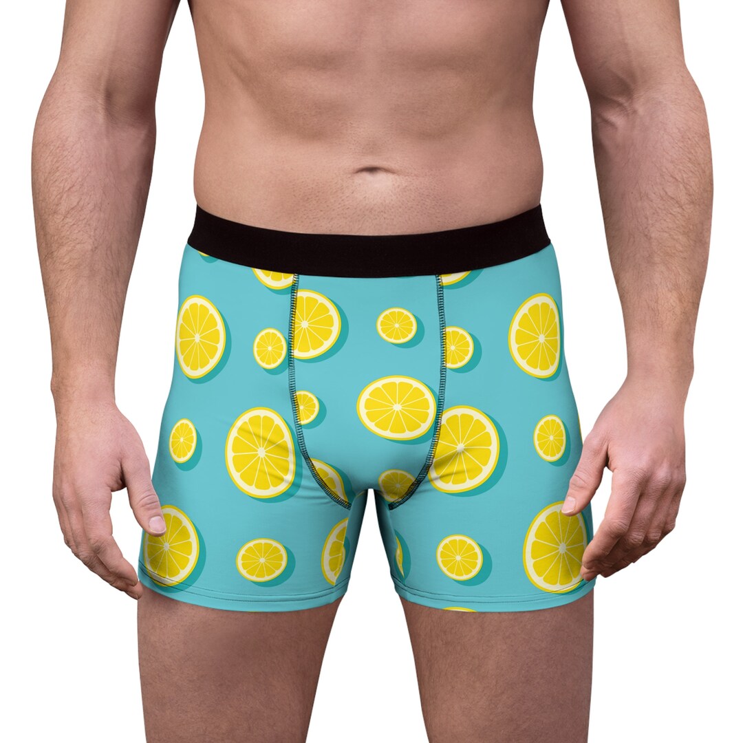 Polyester Boxer Briefs for Men Breathable & Stylish Fruit Etsy