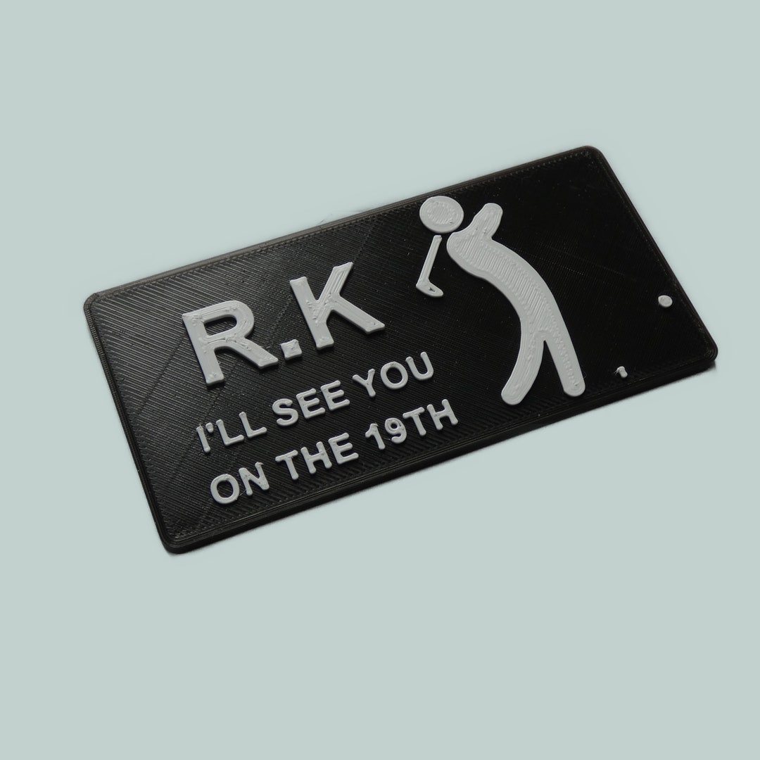 Custom Velcro Patch for Golfer / Golf Bag Etsy