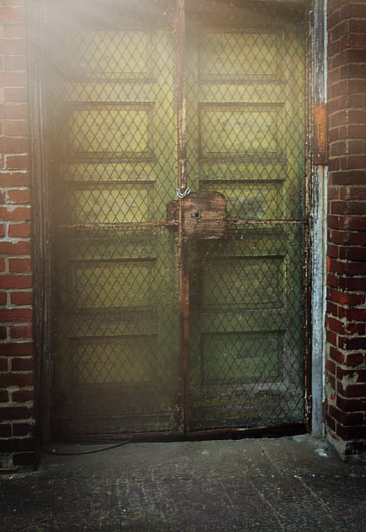 Green door