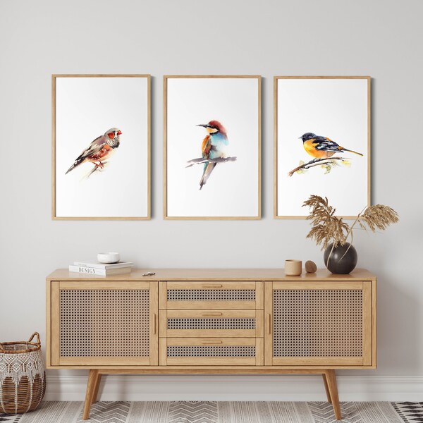 Bird Painting Set - Etsy