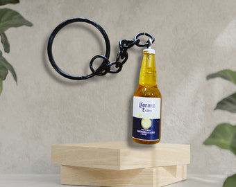 Mini Corona Extra Resin Beer / Bottle / Keychain / Personalized Gift /