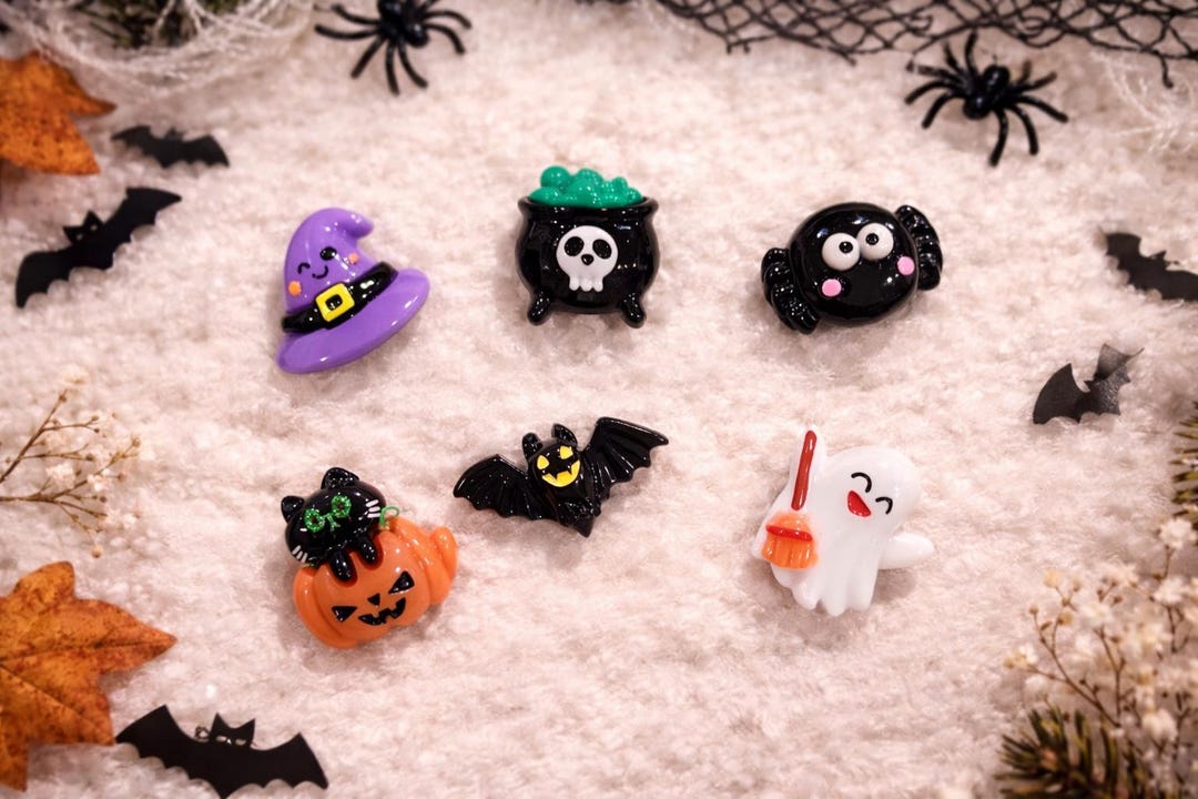 Cute Halloween Magnet Set - Etsy