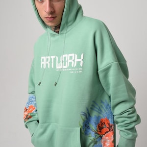 Over size hoodie