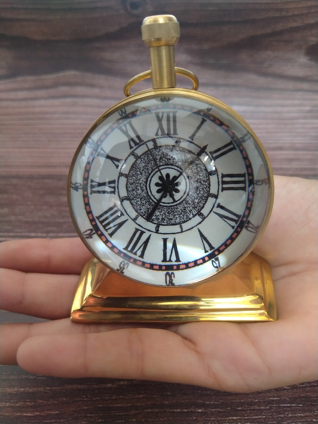 Vintage Desk Clock Table Top Clock for Bedroom Living Room - Etsy