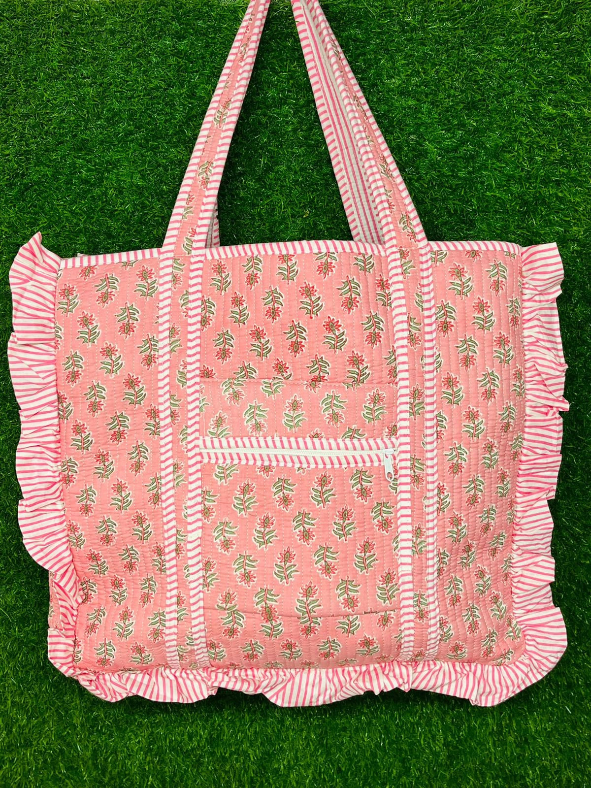 バッグ JILTU petit frill bag pink L Jiltu Petit Frill Tote Bag White Pink L | eBay