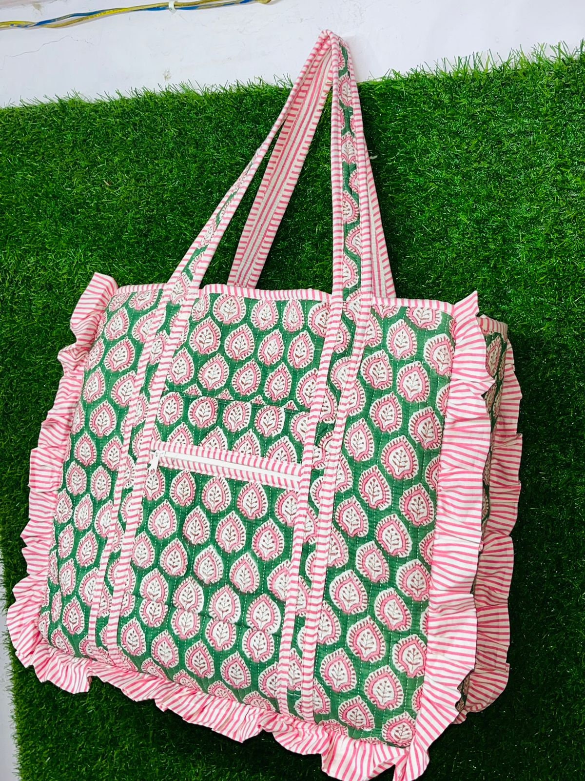 Ruffle Tote Bag Canada