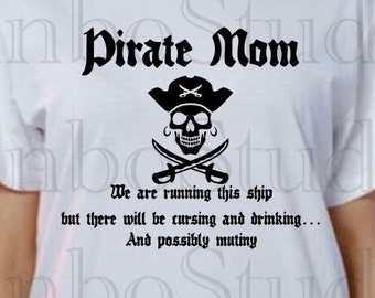 Pirate Mom SVG