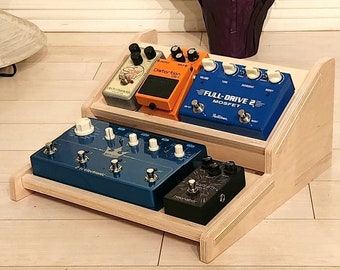 2 Tier Studio Desktop pedalboard kit for Recording Artists and Sound Engineers