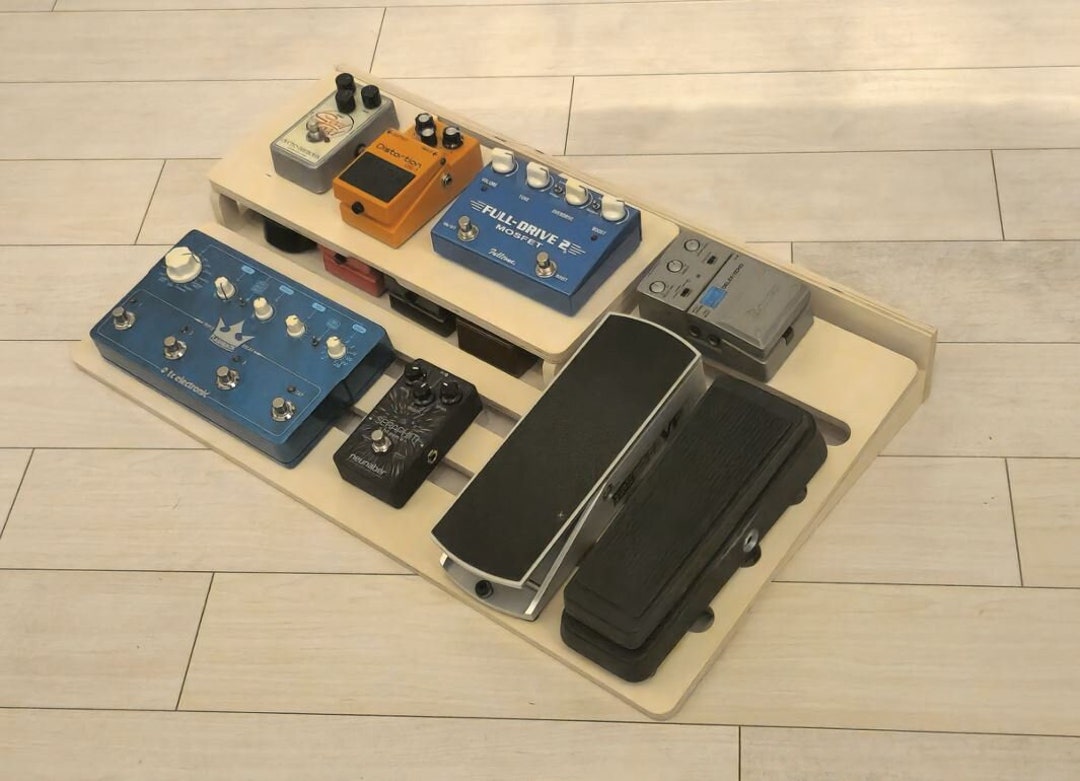 2 Tiered Custom Pedalboard Kit Etsy