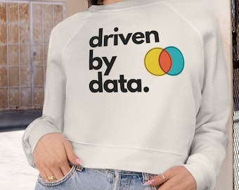 Data science | Driven by Data Women's Cropped Fleece Pullover