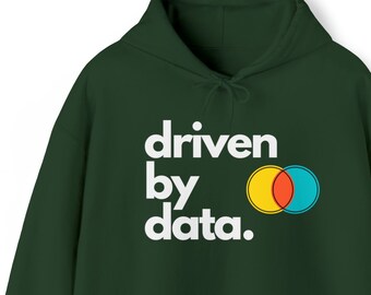 Data science | Unisex Heavy Blend Hooded Sweatshirt Driven by data