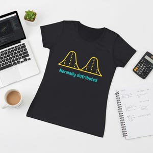 Maglietta da donna per la scienza dei dati / Maglietta per statistici della distribuzione binomiale / Regalo per insegnanti di matematica