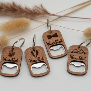 Personalized Bottle Opener Keychain - An Ideal Gift for Groomsmen