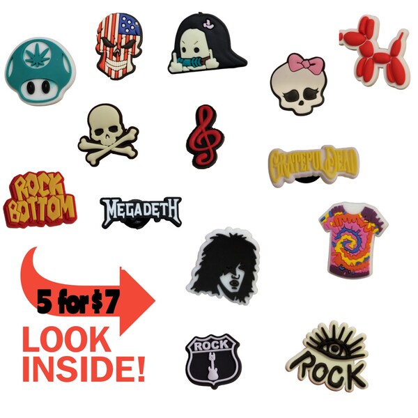 Croc Charms Beatles Etsy