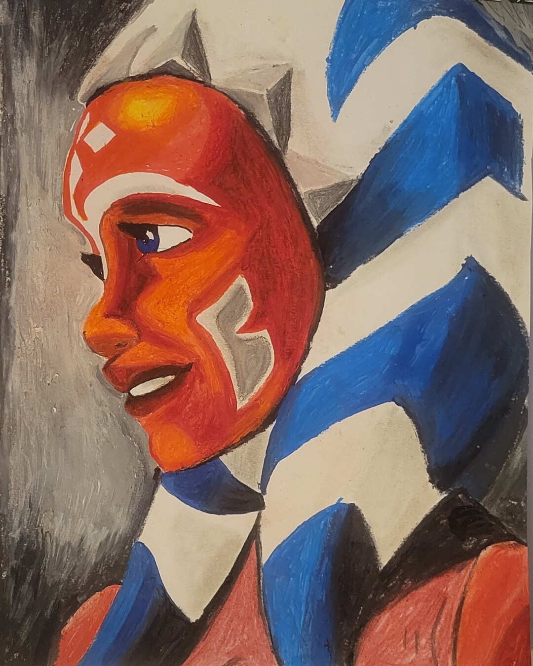 Ahsoka Tano Painting Etsy
