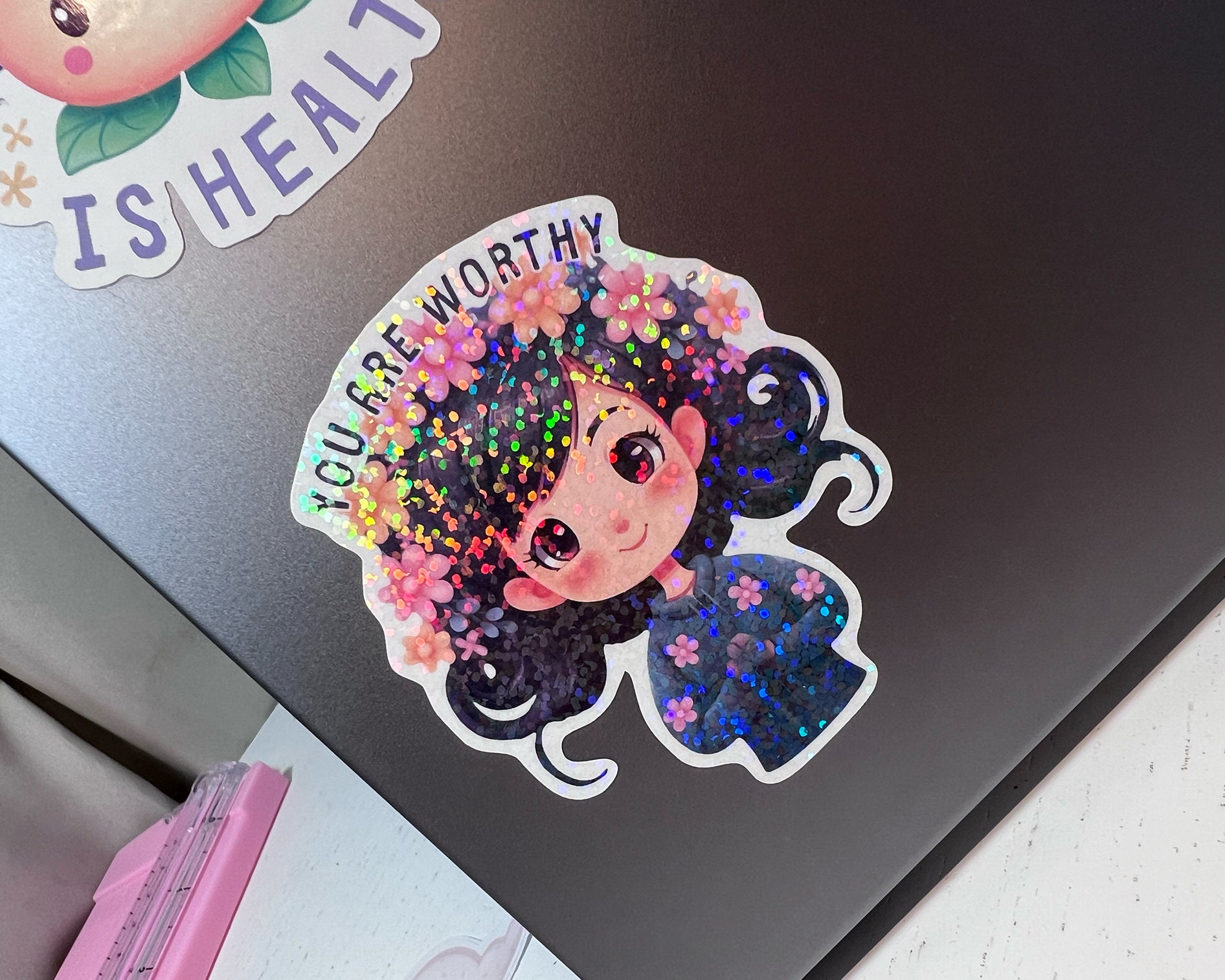 Mental Health Sticker Self Care Sticker You Are Worthy - Etsy