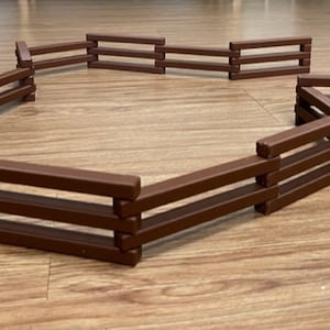 Foldable farm fence