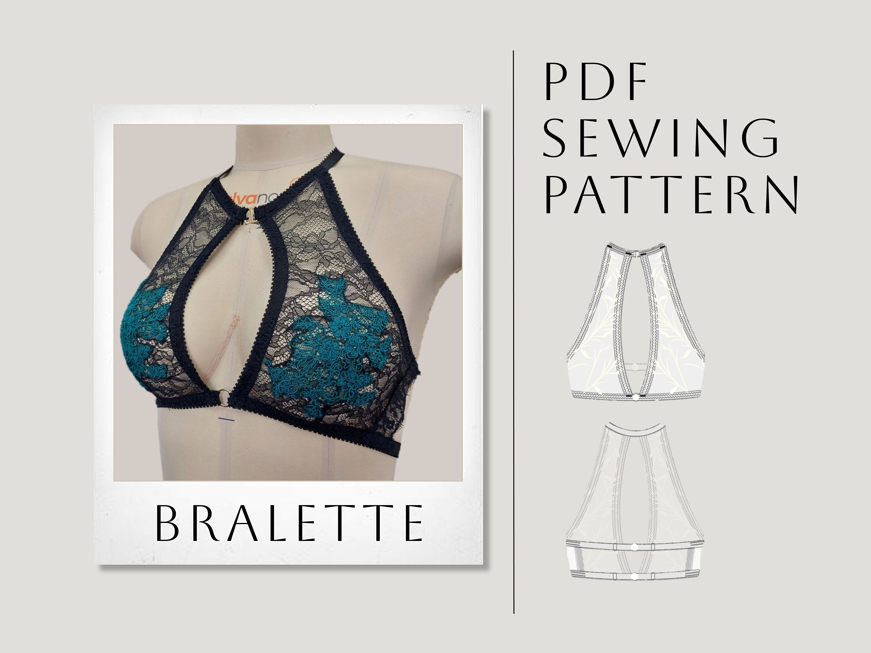 Buy Bralette Sewing Pattern Online In India -  India