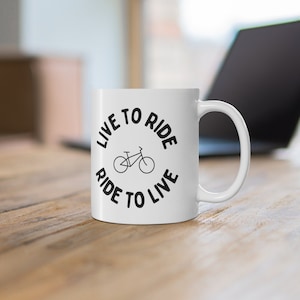 Cyclist Gift, Bike Mug, Love Cycling, Cycling Enthusiast, Bike Lover, Personal Gift