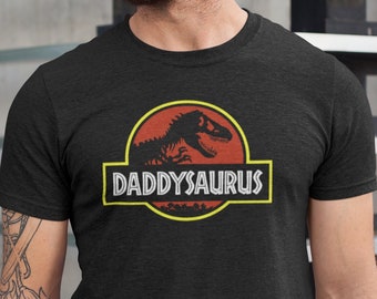 Camiseta de Daddysaurus, camiseta del Día del Padre, camiseta divertida del Día del Padre, camiseta de papá jurásico, camiseta de dinosaurio, regalo para papá