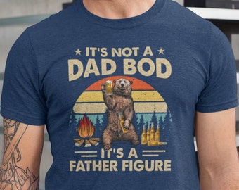 No es un cuerpo de papá, es una figura paterna. Camiseta para papá, camiseta para el Día del Padre, regalo para el Día del Padre, la mejor camiseta para papá.
