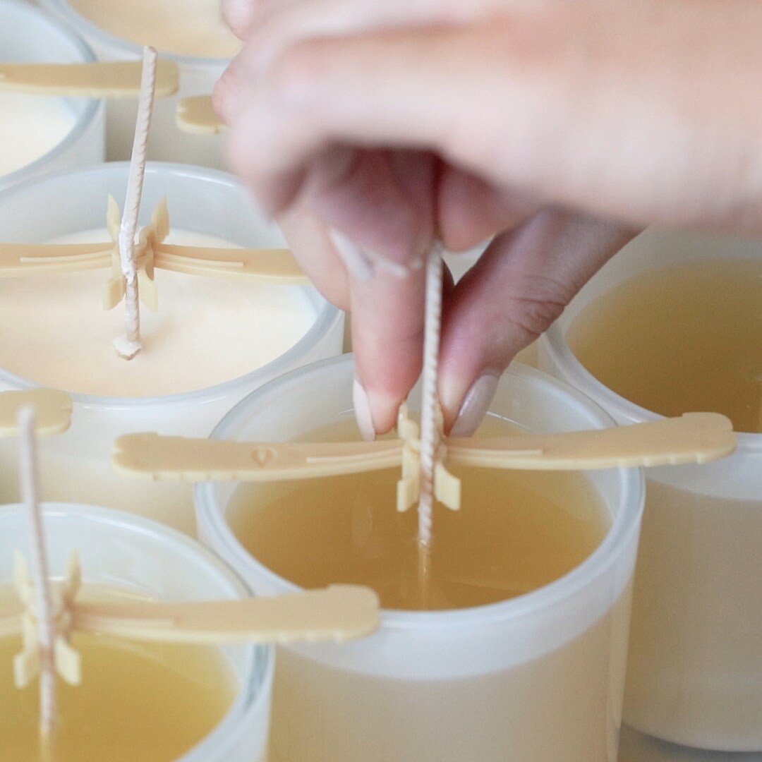 Candle Wick Holders, Candle Wick Clips, Candle Wick Centering Tool