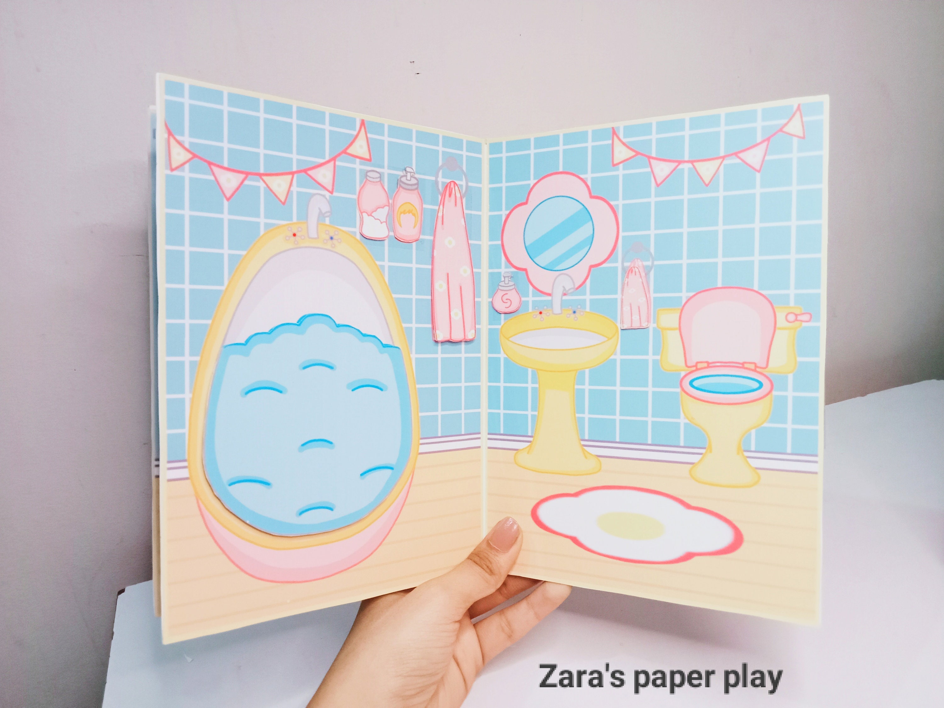 Imprimable maison de Toca Boca / Créations en papier Toca Boca / Maison