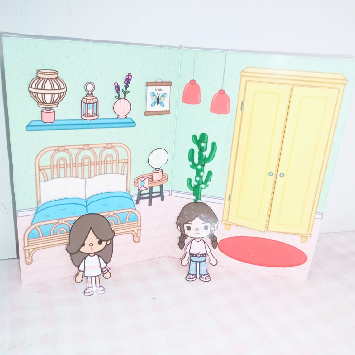 Printable Toca Boca House / Toca Boca Paper Craft / Paper Doll - Etsy