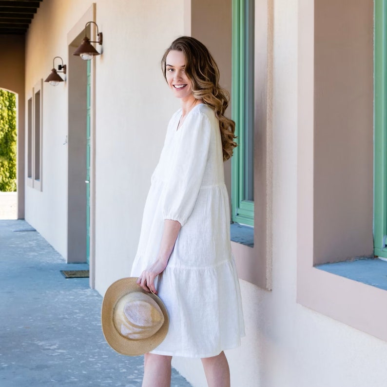 Tiered Dress Sewing Pattern. A4 PDF Sewing Patterns. DIY Etsy