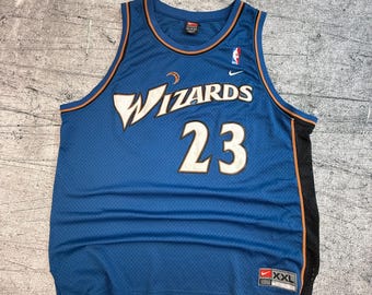 希少レア　未使用　NIKE Wizards Jordan 23 XXL Vintage Nike Michael Jordan Washington Wizards #23 Swingman Jersey