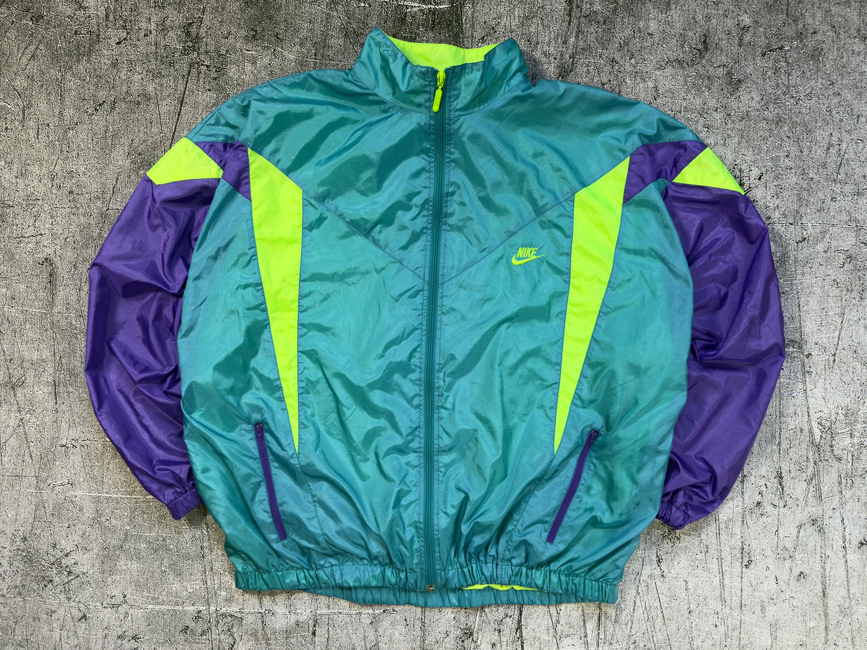 Retro nylon jacket