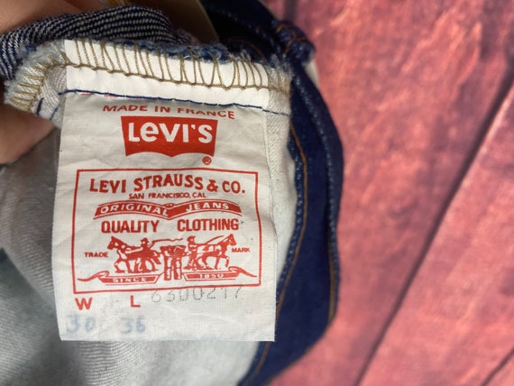 Vintage Levi's 630 Jeans: 80s High Waisted Slim Fit Denim (30x36