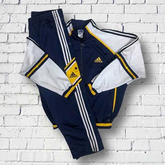 Adidas Tracksuit Vintage 90s Multicolor Men's Spo… - image 1