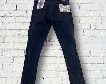 Vintage Levi's 517 Bootcut Jeans: 90s High Waisted Faded Black
