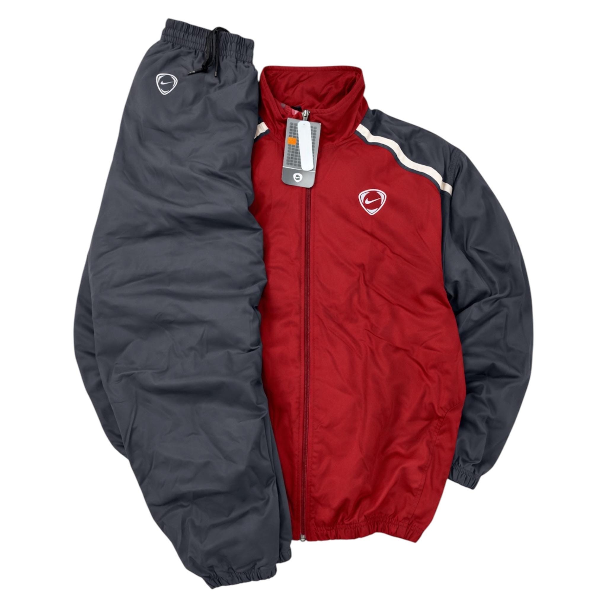 Vintage Nike 2000s Mens Tracksuit Brand New: Full Set Jacket and