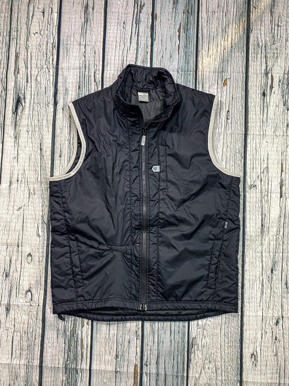 Vintage Nike 2000s Black Padded Vest Thermal Autumn