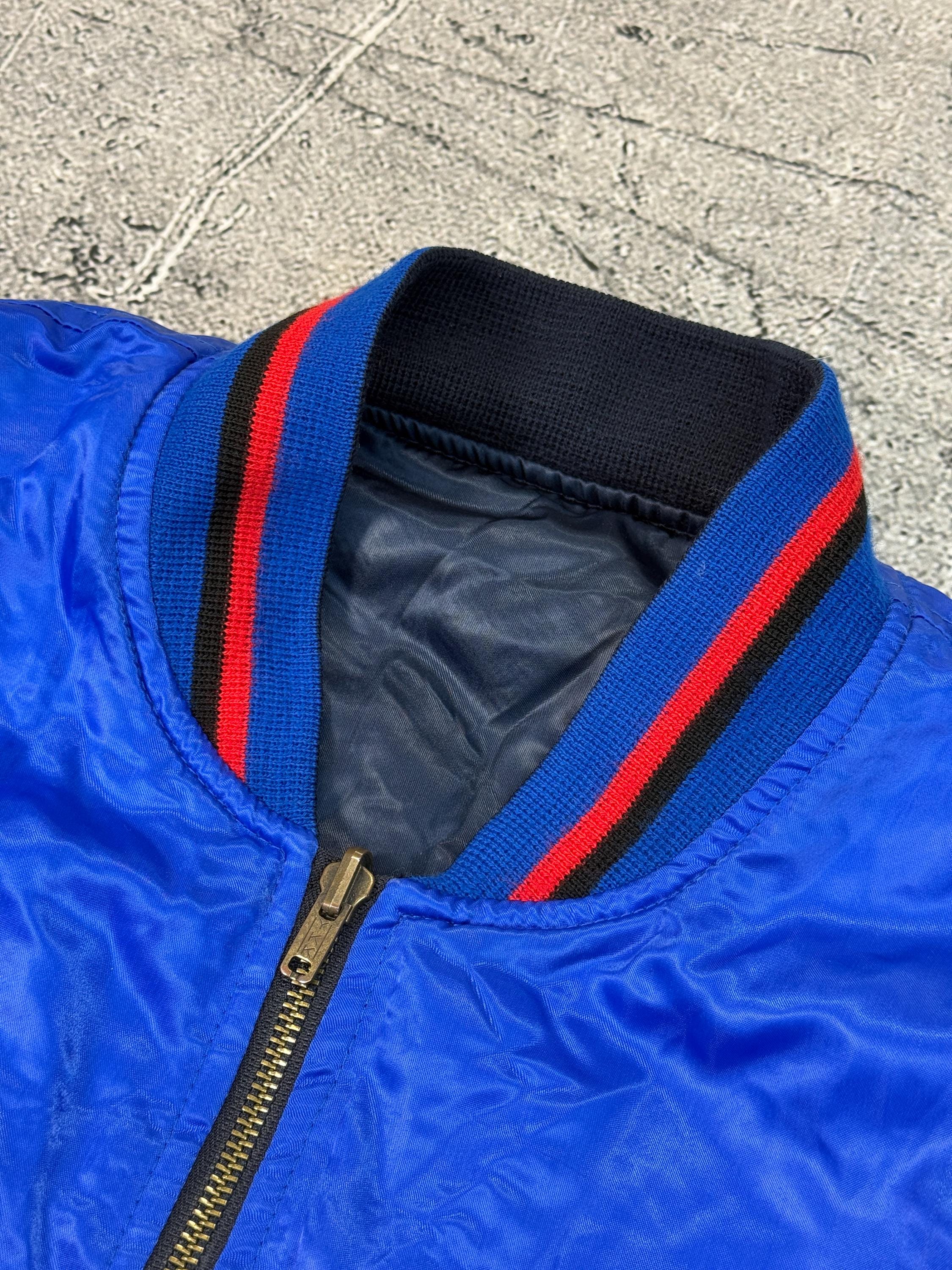 90s Vintage ASICS U.C. Sampdoria Reversible Bomber Jacket 