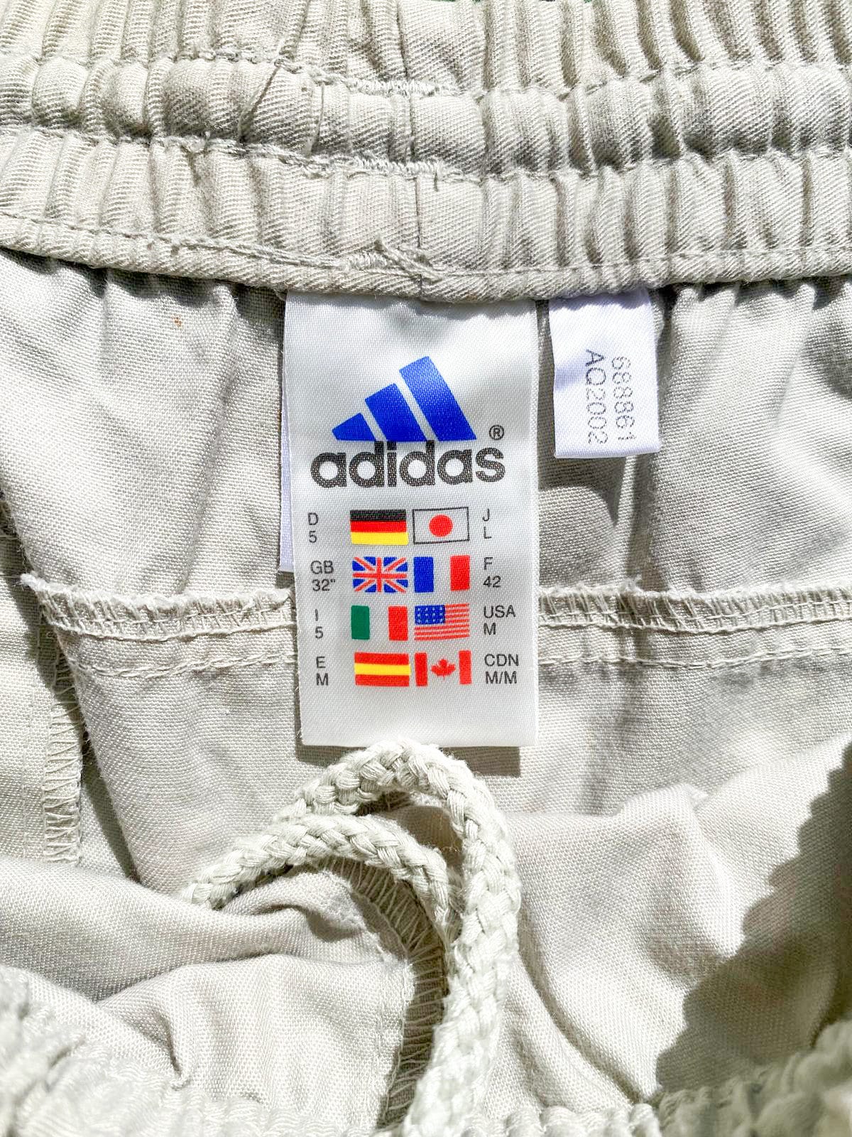 Vintage Adidas Short 90s Gift Sportswear Men s Short Gray Polyester Workout Short Medium Adidas Jogging D5 F42 32 Inch Etsy