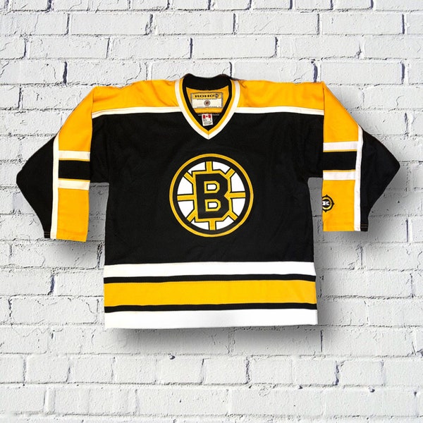 Vintage NHL Boston Bruins Koho Hockey Jacket, USA Retro Jersey, Winter Sports Jersey, 2000s Sports Jacket, size XL