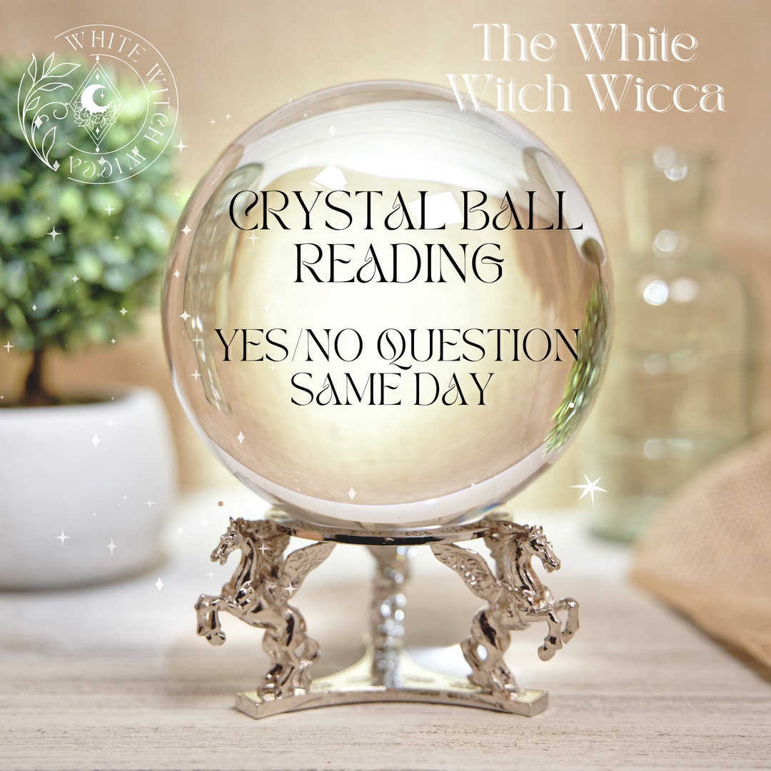CRYSTAL BALL READING Yes or No Answers Only Same Day 1 Question Etsy CRYSTAL BALL READING Yes or No Answers Only Same Day 1 Question Etsy