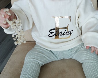 Personalized oversize sweater kids