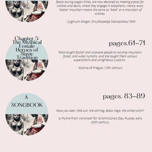 May include: A book cover with a blue circle and the text "A SONGBOOK" in white. The circle is surrounded by a black and white image of two women in traditional clothing. The text "pages. 83-89" is in black at the top of the image.