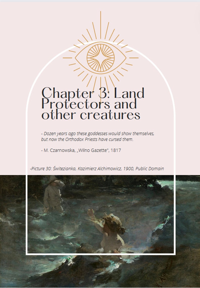 May include: A painting depicting a woman in a white dress, partially submerged in a dark, turbulent body of water. The woman's arms are outstretched, as if she is reaching for help. The painting is titled "Świtezianka" and was created by Kazimierz Alchimowicz in 1900.
