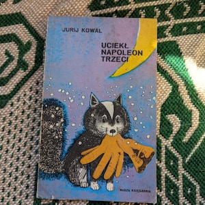 Vintage Antique Polish Children&#39;s Book for dog lovers from 1979 Illustrations Poland