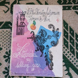 1986 European legends Legendy Vintage Fairytale Children Book in Polish Norwegian  illustration